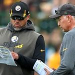 Eddie Faulkner Mike Sullivan sideline Roser STEELERS-1600x900-1600x900