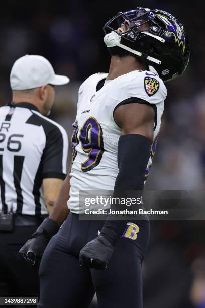 new-orleans-louisiana-odafe-oweh-of-the-baltimore-ravens-celebrates-after-a-tackle-during-the